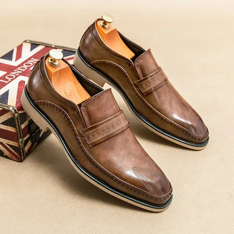 Classic Leather Oxford Shoes