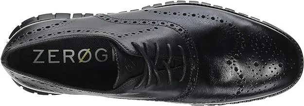 Closed Haan Black Wing Limited-edition offer Lace-Up Zerogrand Holes/Black Sneaker Oxford Impeccable Cole Leather