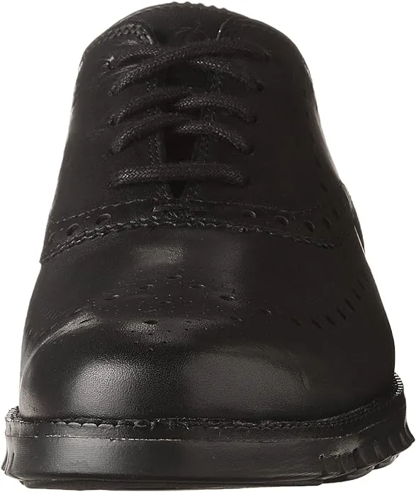 Closed Haan Black Wing Limited-edition offer Lace-Up Zerogrand Holes/Black Sneaker Oxford Impeccable Cole Leather