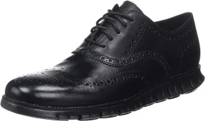 Closed Haan Black Wing Limited-edition offer Lace-Up Zerogrand Holes/Black Sneaker Oxford Impeccable Cole Leather