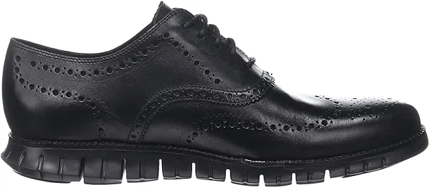 Closed Haan Black Wing Limited-edition offer Lace-Up Zerogrand Holes/Black Sneaker Oxford Impeccable Cole Leather