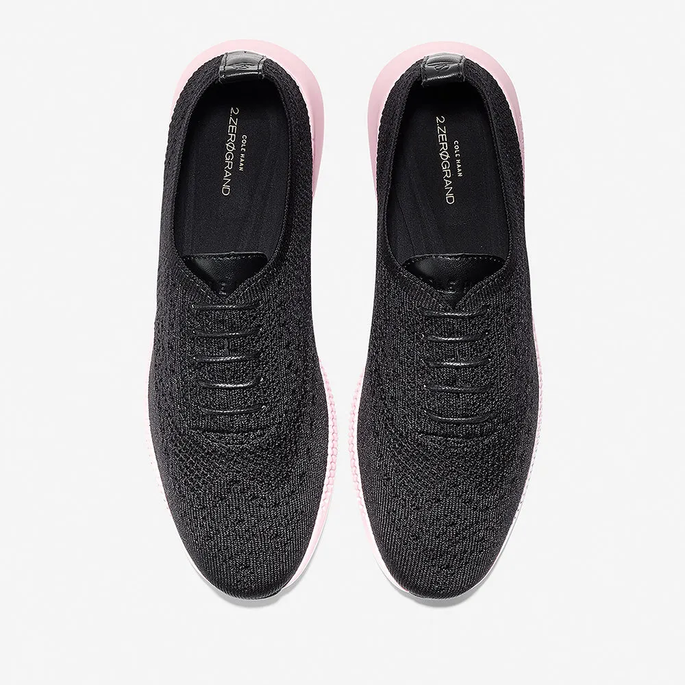 Cole Haan 2.ZERØGRAND Stitchlite Black Knit/Lilac