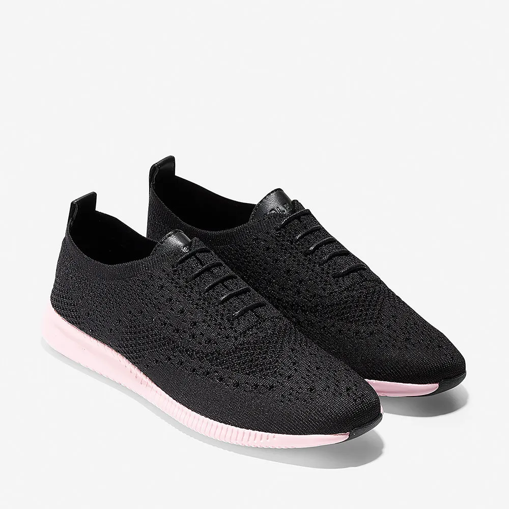 Cole Haan 2.ZERØGRAND Stitchlite Black Knit/Lilac