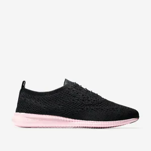 Cole Haan 2.ZERØGRAND Stitchlite Black Knit/Lilac