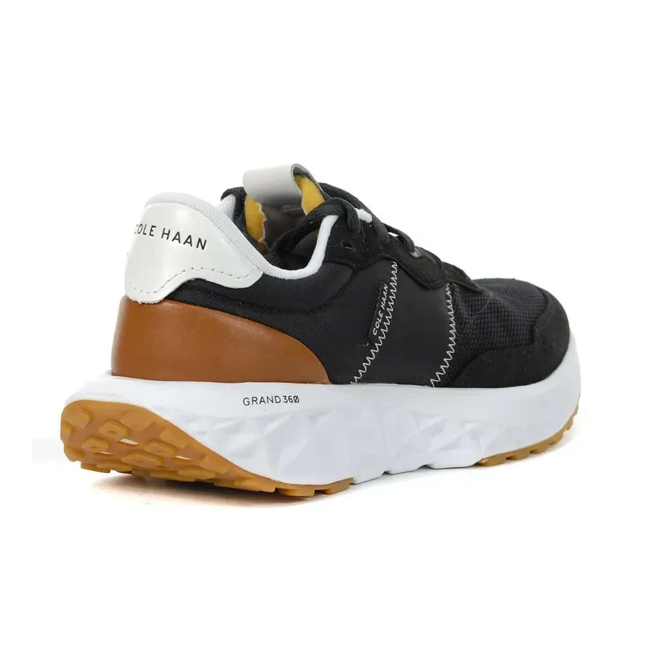 Cole Haan Men’s Zerogrand All Day Runner Black/Natural Tan/Optic White C36581