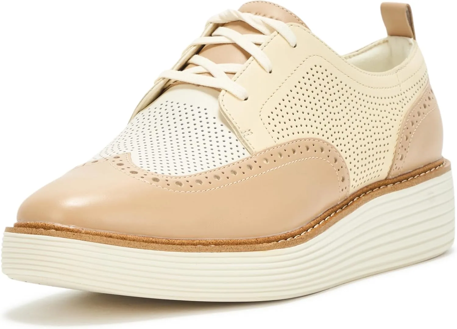 Cole Haan Women's Originalgrand Platform Wingtip Oxfords