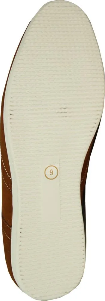 Coronado Mens Casual Shoes Cody-4 Faux Suede Soft Comfort Oxford with A Classic Wing Tip Toe