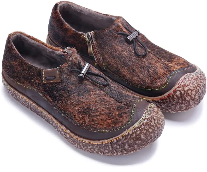 CrazycatZ Women's Leather Oxford Shoes Perforated Lace up Wingtip Colorful