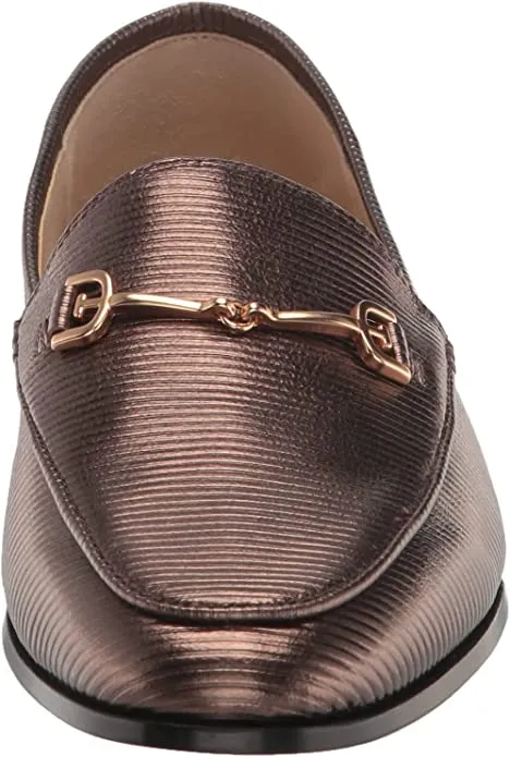 Custom design Heel Black Toe Slip Stacked Edelman Amethyst Loraine Local shipping Sam Almond Wide On Loafers