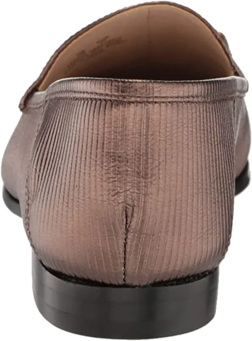 Custom design Heel Black Toe Slip Stacked Edelman Amethyst Loraine Local shipping Sam Almond Wide On Loafers