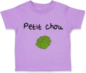 Cute Rascals Toddler T-Shirt French Petit Chou Little Cabbage Cotton French Cabbage Clothes
