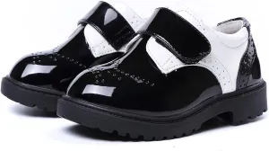 DADAWEN Boy's Girl's Classic School Uniform Comfort Oxford Dress Shoes Loafer Flats (Toddler/Little Kid/Big Kid)