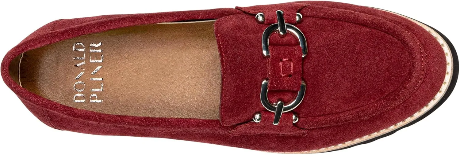 Donald Pliner Women's Clio Loafers, Slip-On Shoes, Comfortable Loafers for All Day Walking