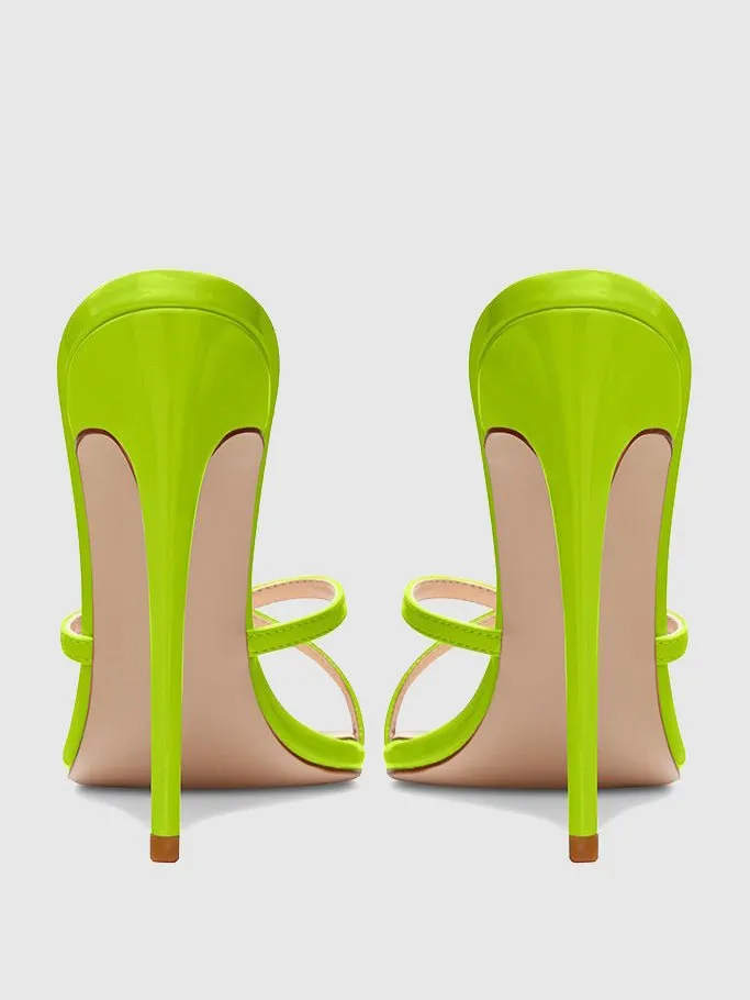 Donatella Mule - Lime