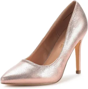 DREAM PAIRS Women's Closed Toe High Heels Dress Pointed Toe Wedding Pump Shoes