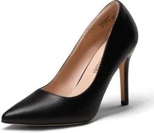 DREAM PAIRS Women's Closed Toe High Heels Dress Pointed Toe Wedding Pump Shoes