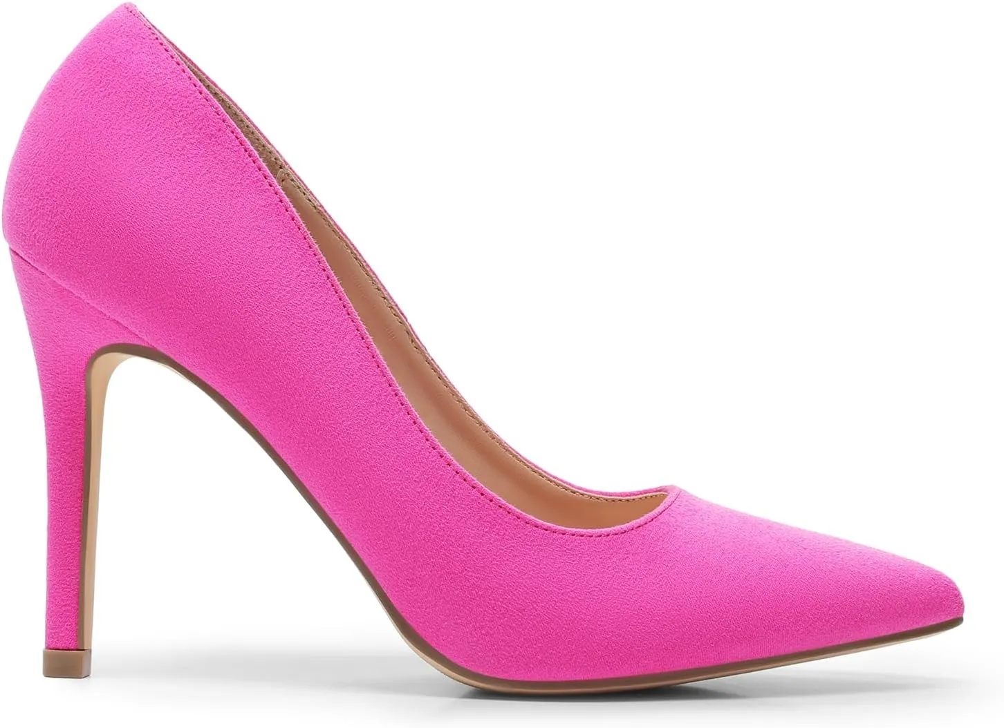 DREAM PAIRS Women's Closed Toe High Heels Dress Pointed Toe Wedding Pump Shoes