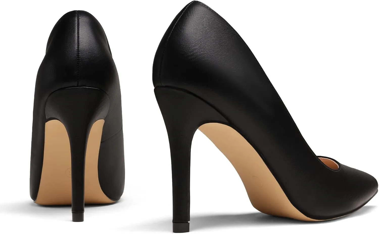 DREAM PAIRS Women's Closed Toe High Heels Dress Pointed Toe Wedding Pump Shoes