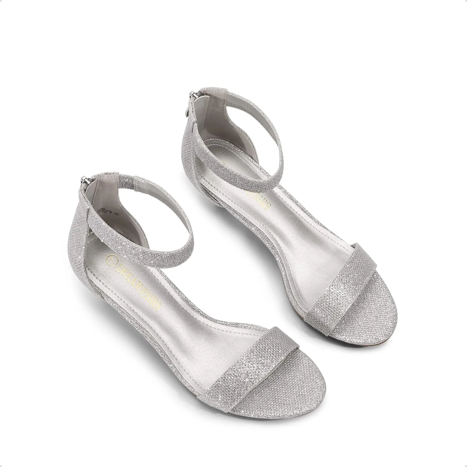 DREAM PAIRS Women's Fiona Fashion Stilettos Open Toe Pump Heeled Sandals