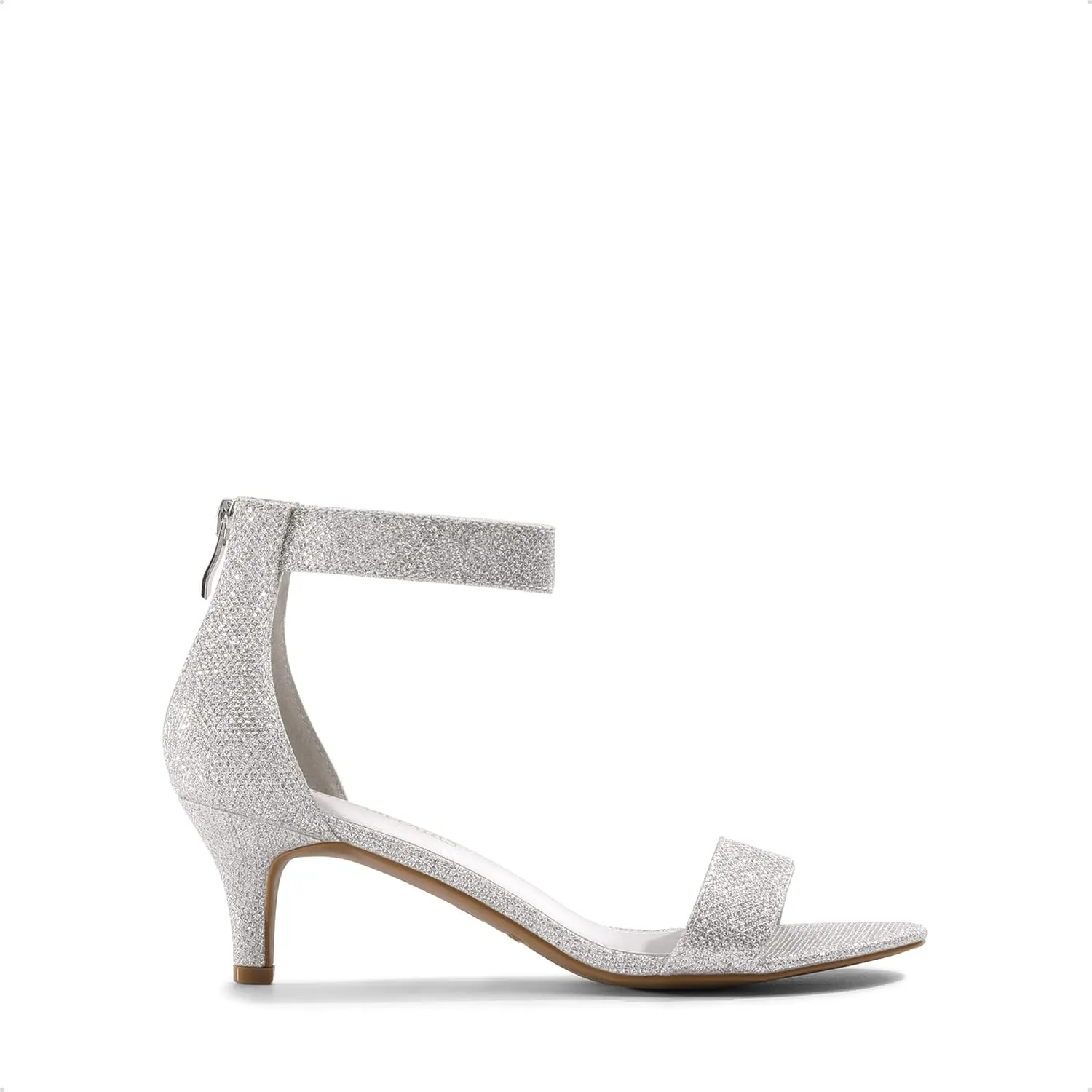 DREAM PAIRS Women's Fiona Fashion Stilettos Open Toe Pump Heeled Sandals