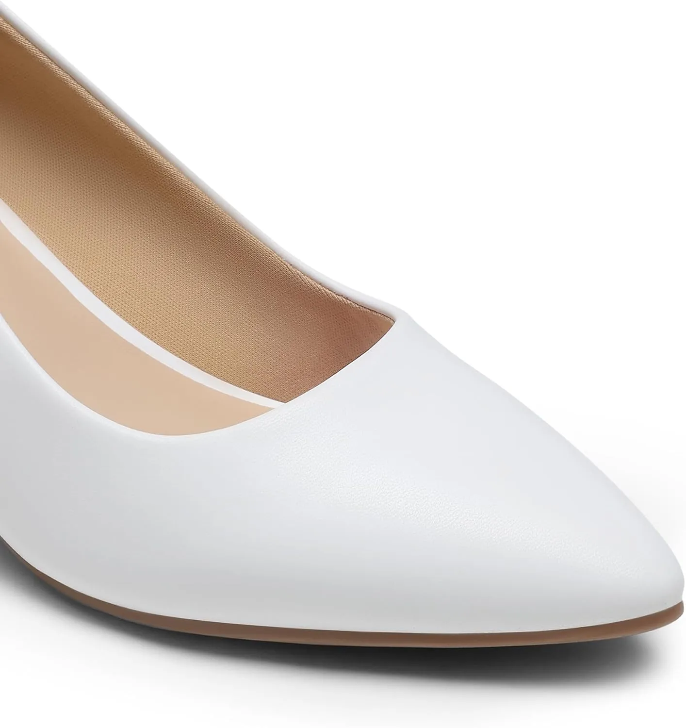 DREAM PAIRS Women's Pumps Closed Toe Pointed Toe Kitten Heels for Women Party Dance Wedding Dress Shoes for Women