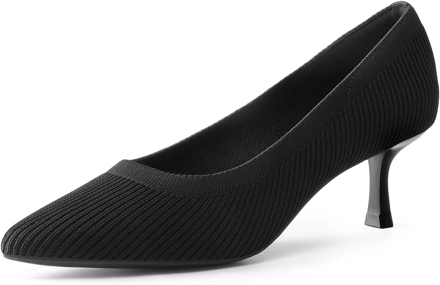 DREAM PAIRS Women's Pumps Closed Toe Pointed Toe Kitten Heels for Women Party Dance Wedding Dress Shoes for Women