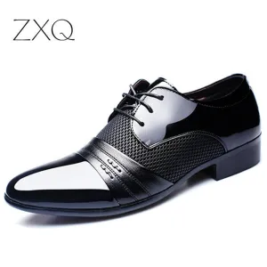 Early bird pricing Patent Oxford Classic Flats Brand For Leather Shoes Shoes New Resilient Luxury Men Shoes Shoes Men Men's Men Fashion