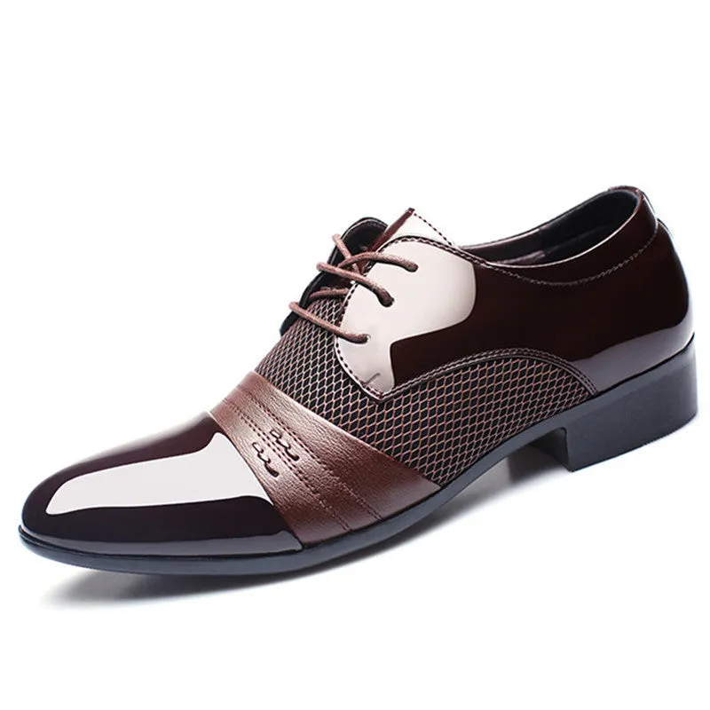 Early bird pricing Patent Oxford Classic Flats Brand For Leather Shoes Shoes New Resilient Luxury Men Shoes Shoes Men Men's Men Fashion