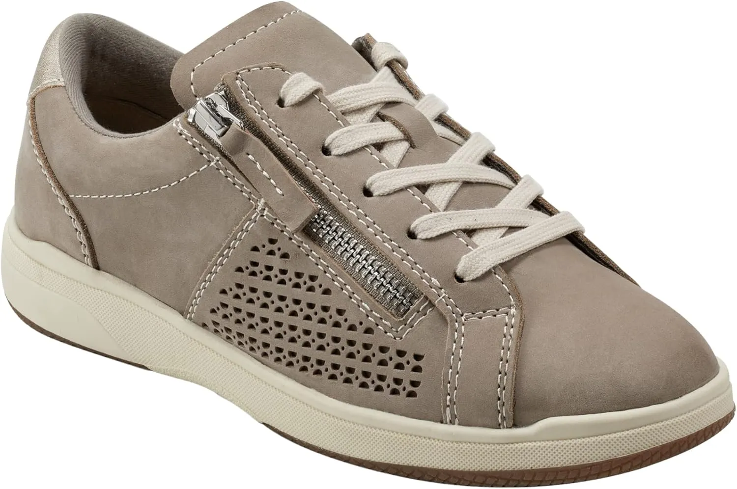 Earth® Women's Netta Casual Sneaker, Silver 040, 10 M