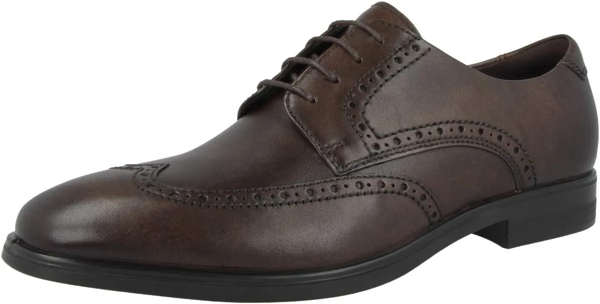 ECCO Men's Melbourne Wingtip Tie Oxford