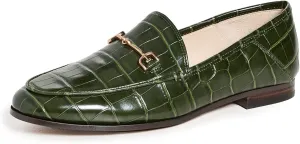 Emerald Almond Helpful customer care Edelman Deep Heel On Loraine Slip Stacked Fashion Loafers Sam Curated collection Toe