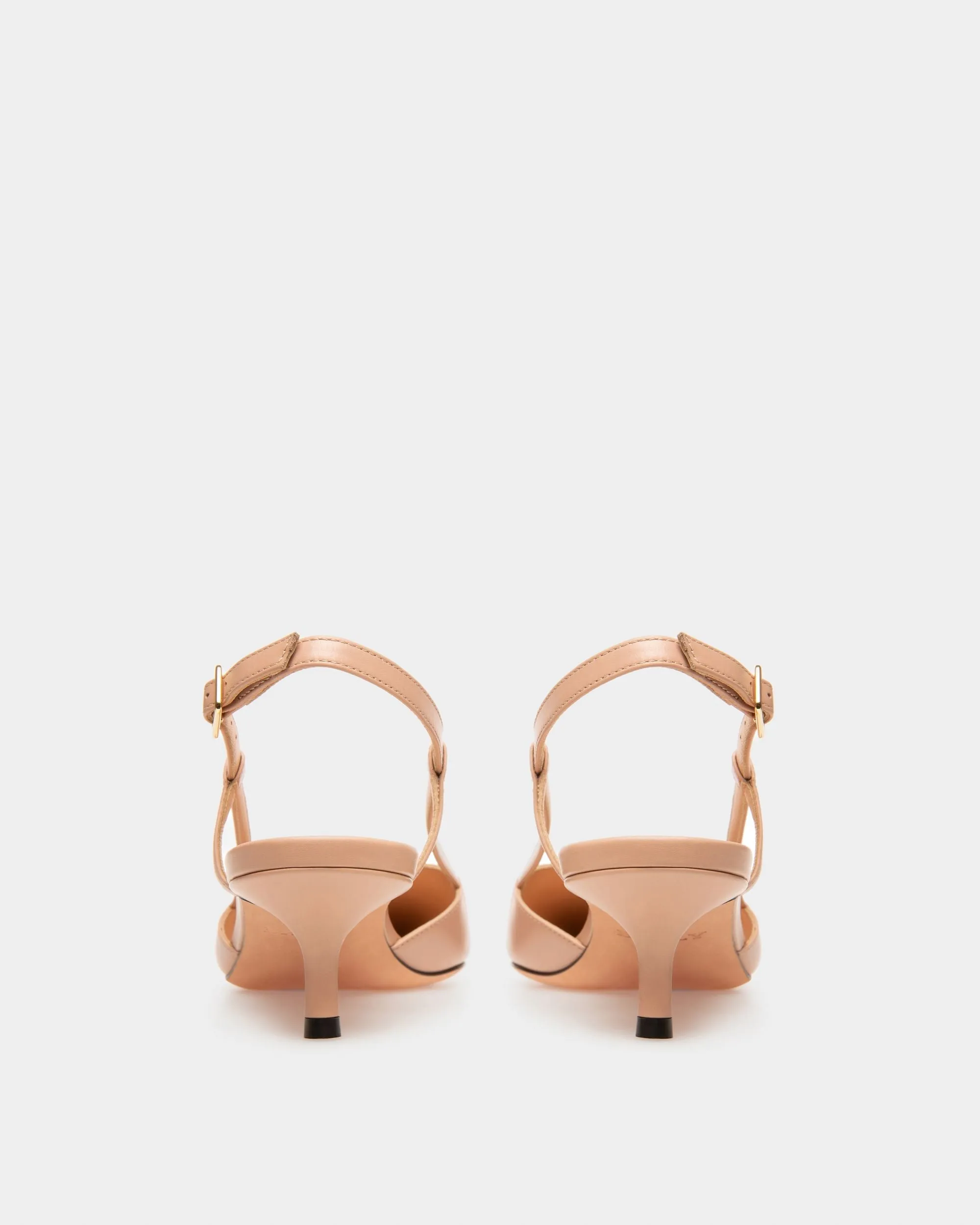 Eva Leather Pumps In Pink