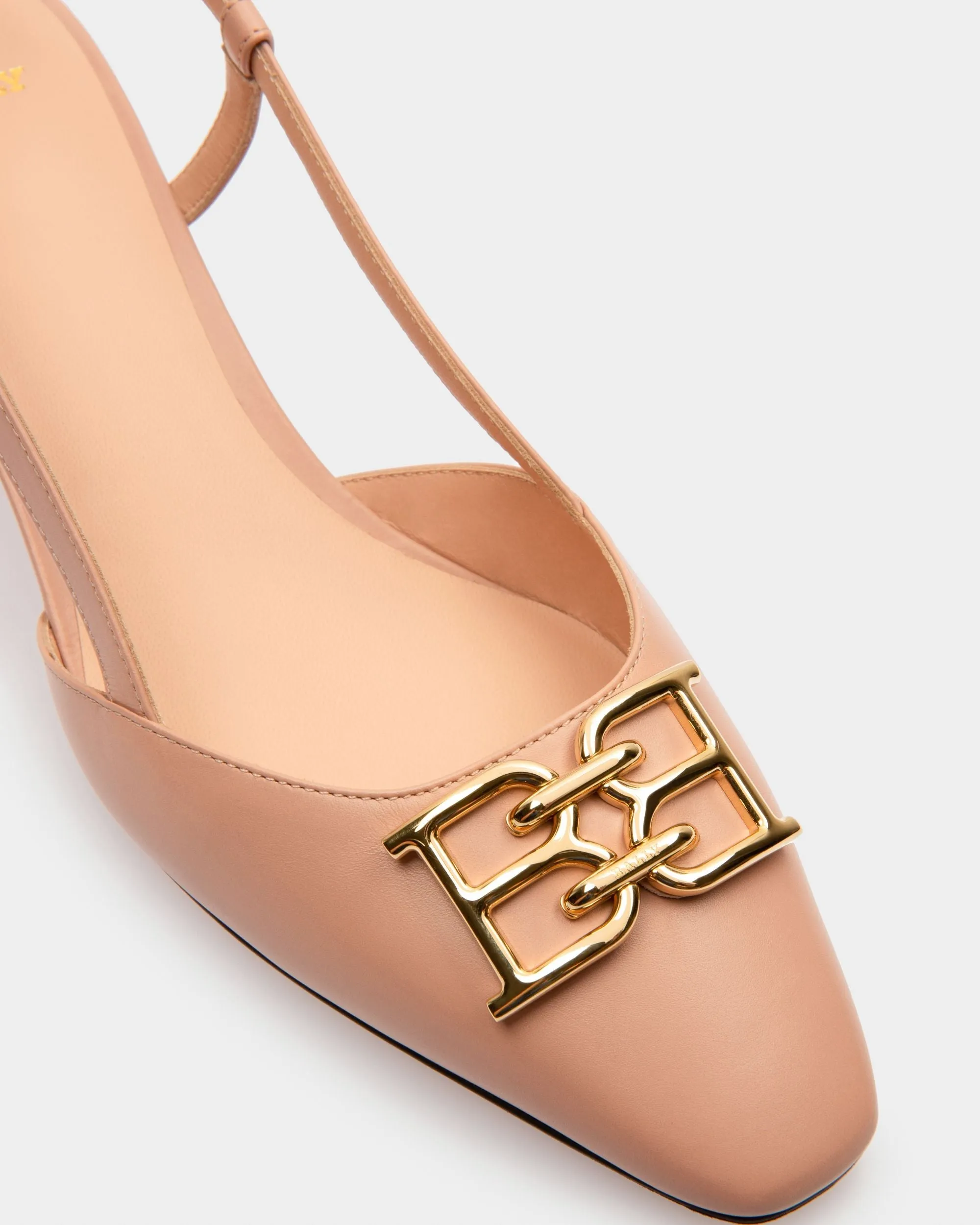 Eva Leather Pumps In Pink