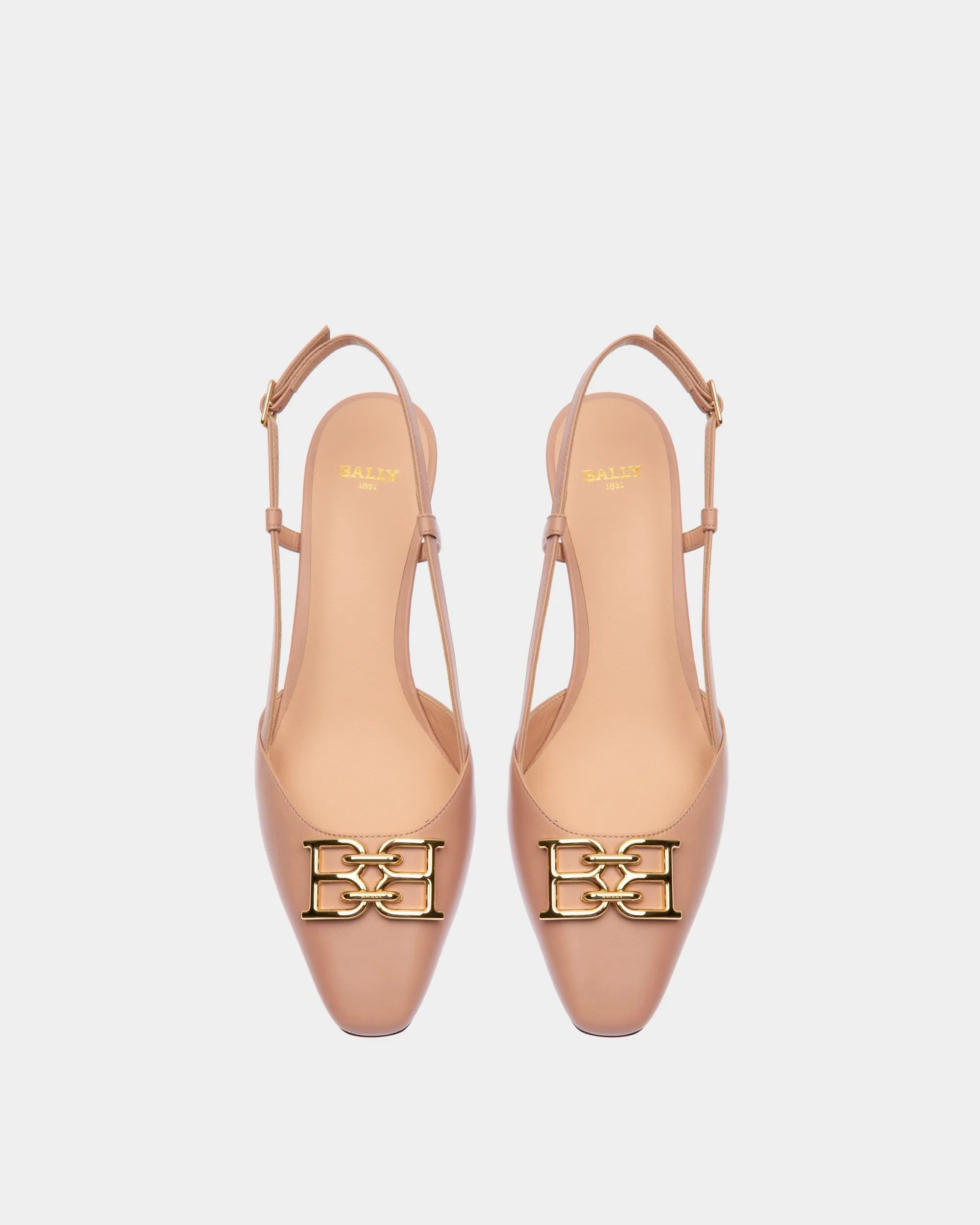 Eva Leather Pumps In Pink