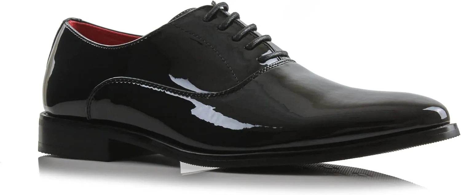 Ferro Aldo Classic Men's Classic Formal Oxford Round Toe Dress Shoes