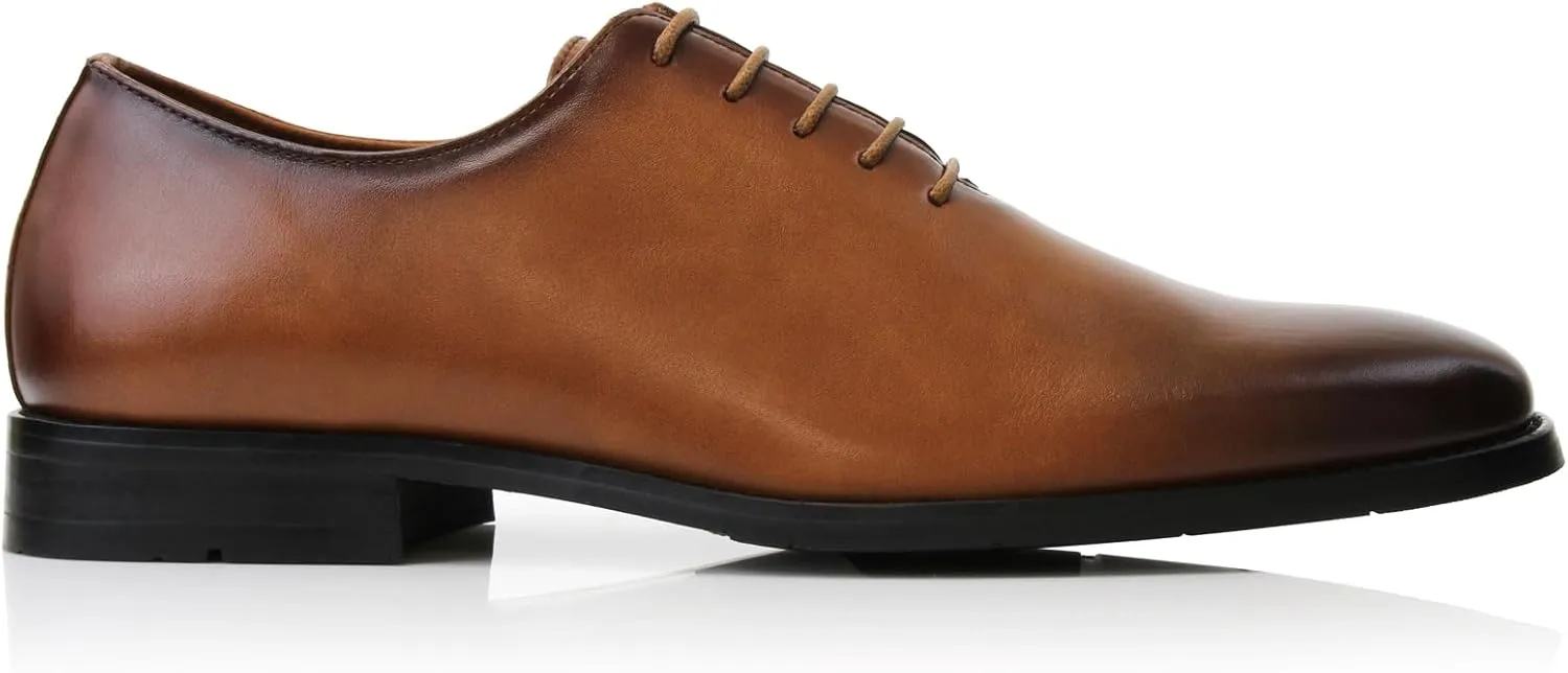 Ferro Aldo Classic Men's Classic Formal Oxford Round Toe Dress Shoes