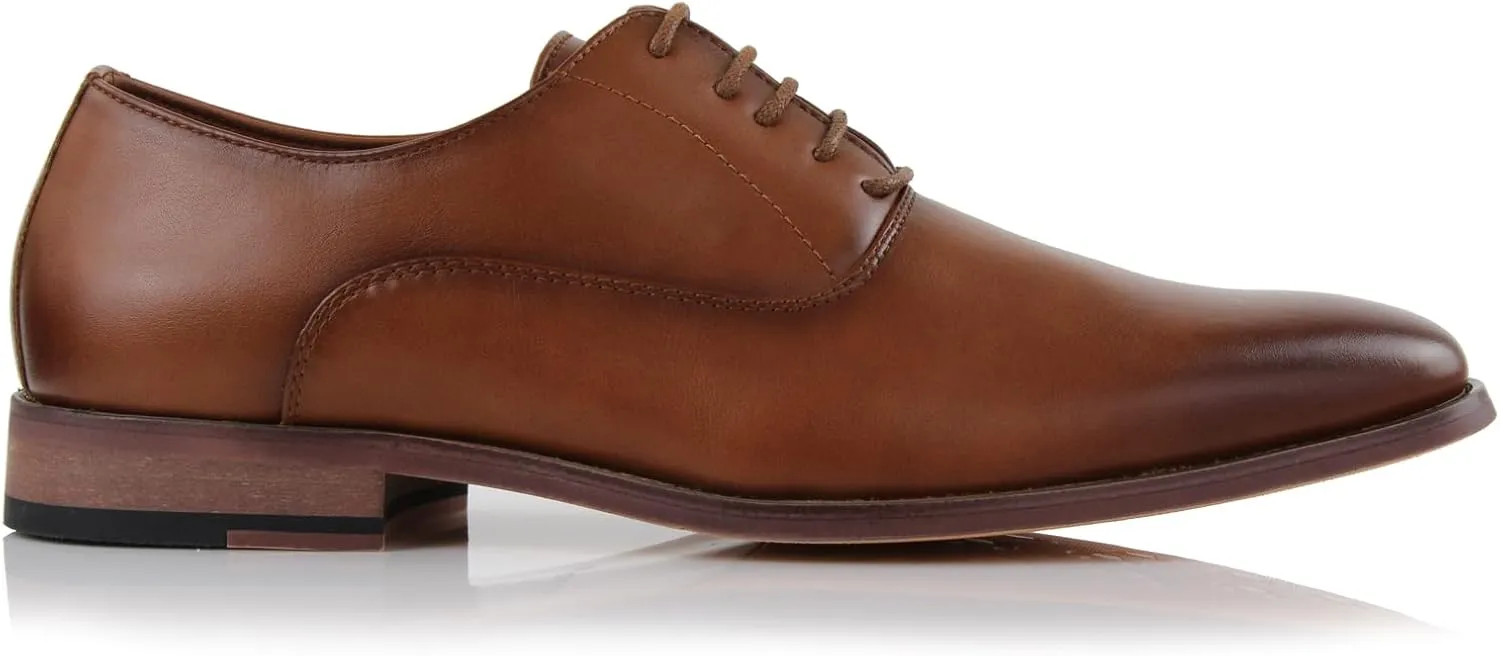Ferro Aldo Classic Men's Classic Formal Oxford Round Toe Dress Shoes