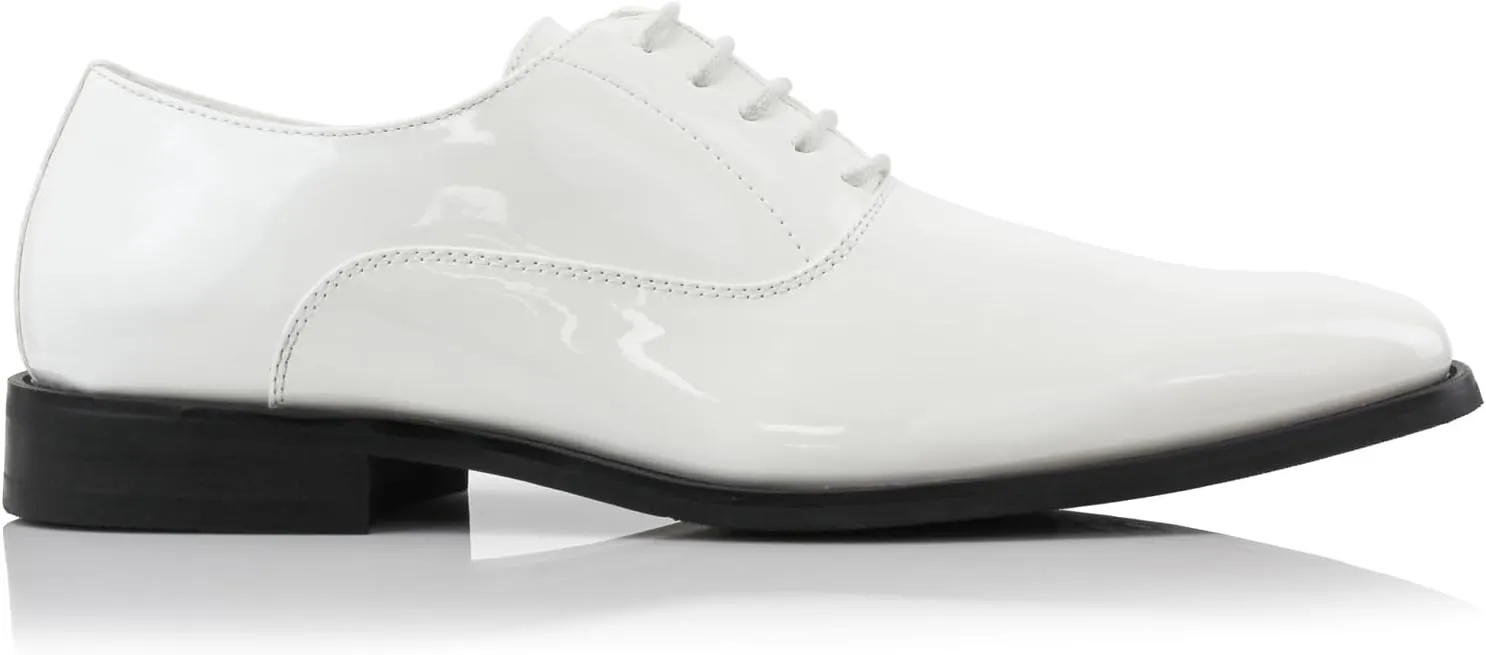 Ferro Aldo Classic Men's Classic Formal Oxford Round Toe Dress Shoes
