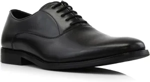Ferro Aldo Classic Men's Classic Formal Oxford Round Toe Dress Shoes