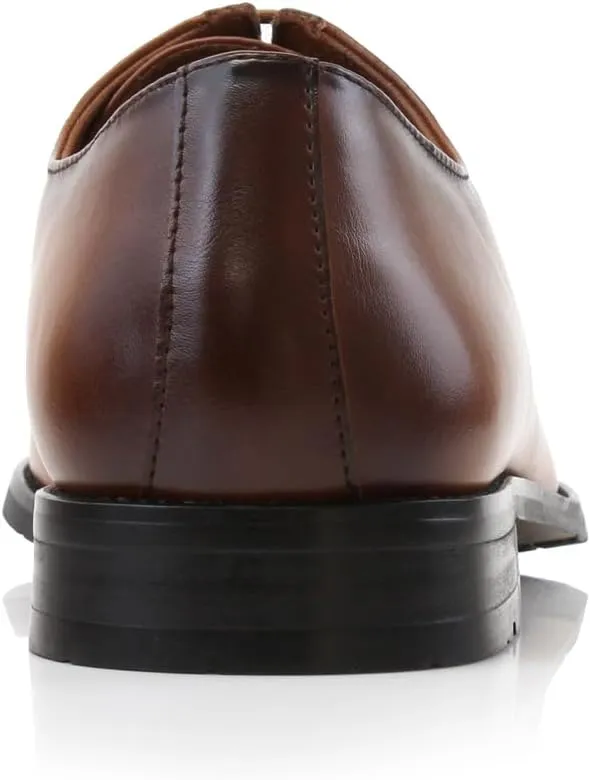 Ferro Aldo Classic Men's Classic Formal Oxford Round Toe Dress Shoes