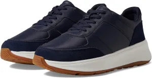 FitFlop Women's F-Mode Leather/Suede Flatform Sneakers