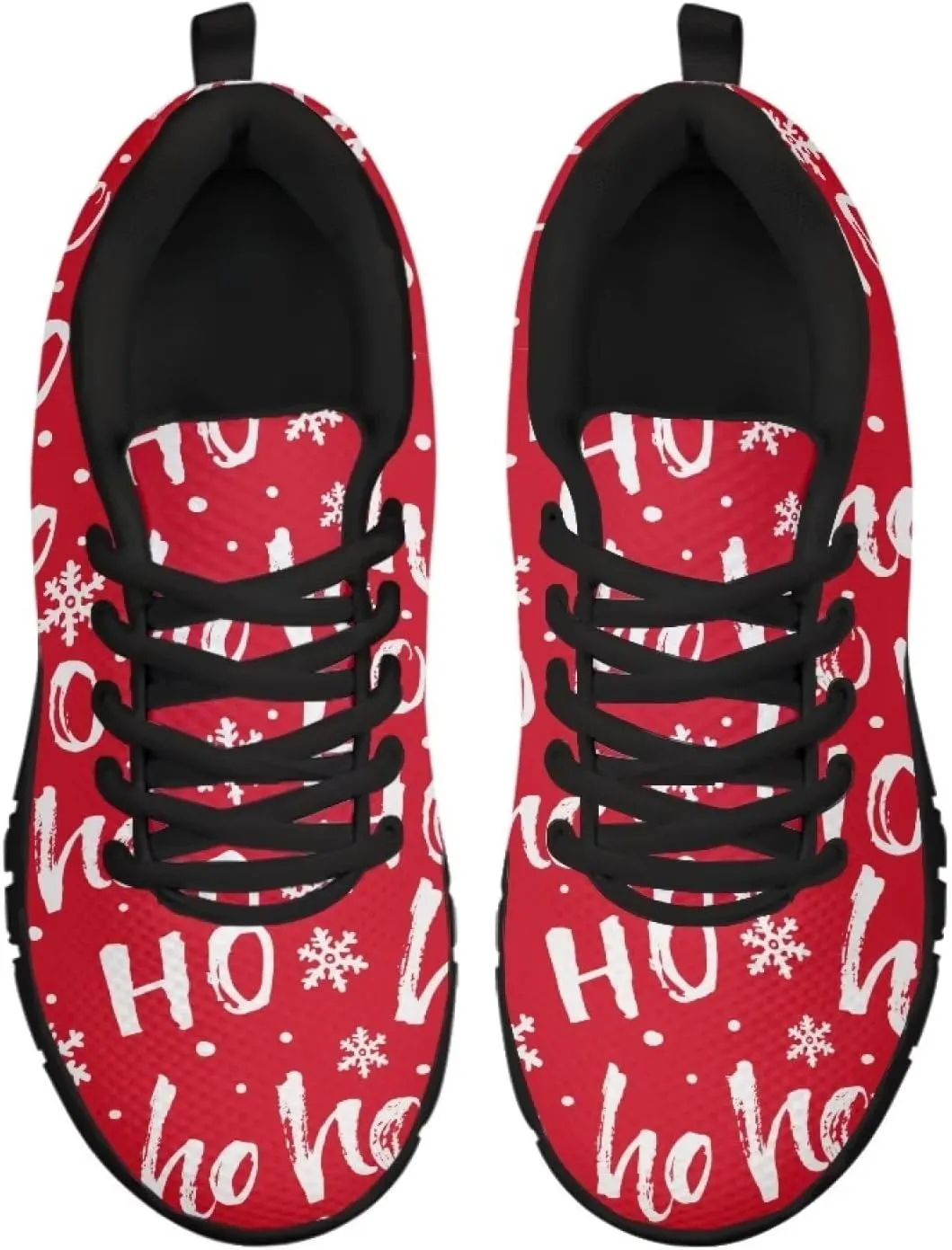 FKELYI Halloween Print Women Shoes Athletic Trainers Sneakers Sports Running Shoes Lace-up Walking Flats