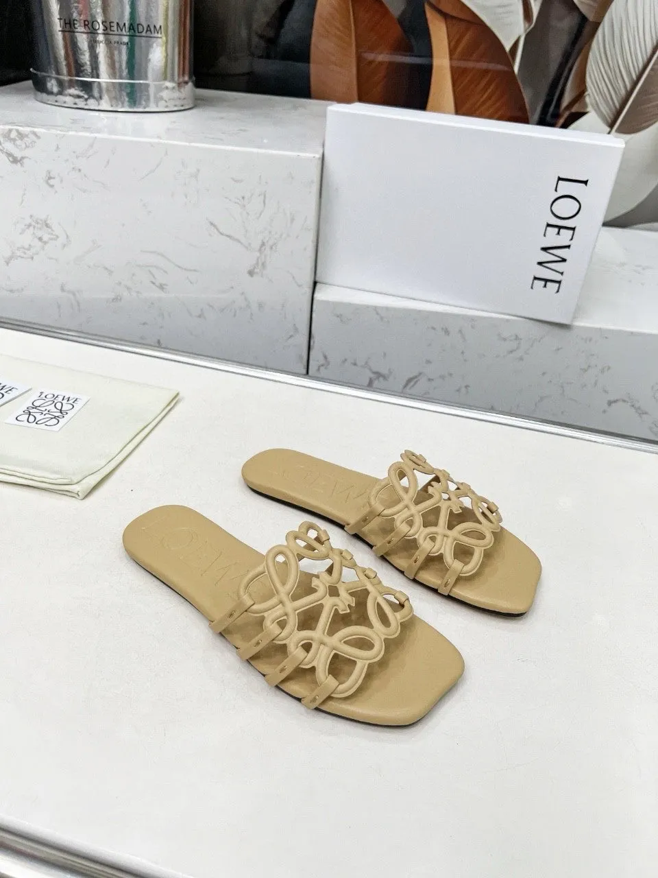 Flat Gate Anniversary sale Wholesale deals Mule Loewe