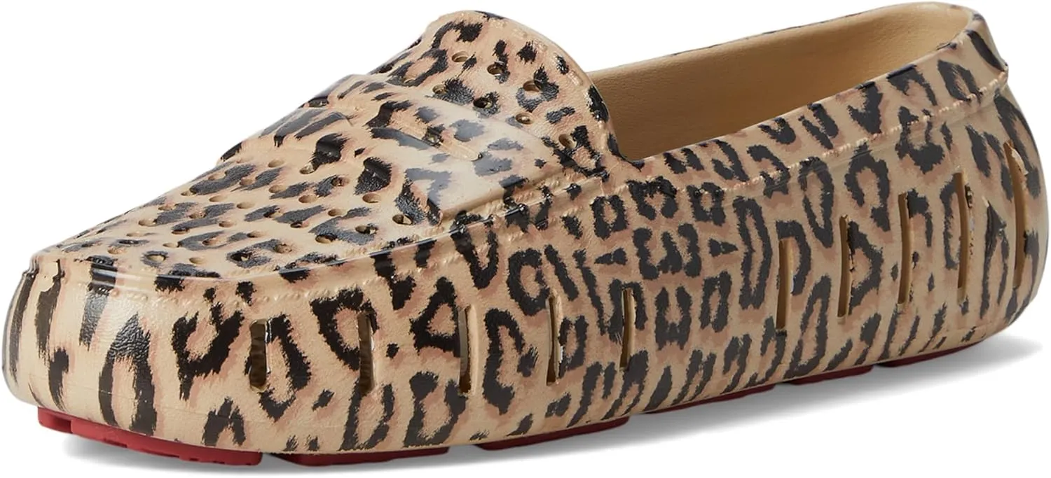 Floafers Women's Animal Print Posh Driver Driving Style Loafer