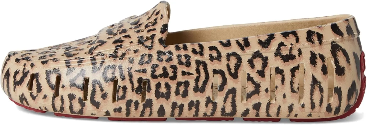 Floafers Women's Animal Print Posh Driver Driving Style Loafer