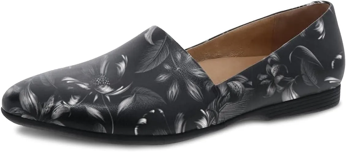 FOWT Women Fashion Closed Almond Toe Pumps Solid Color Loafer Flats Slip On Cozy Party Dress Office Shoes Size 4-16 US