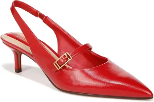 Franco Sarto Women's Khloe Pointed Toe Slingback Kitten Heel Pump