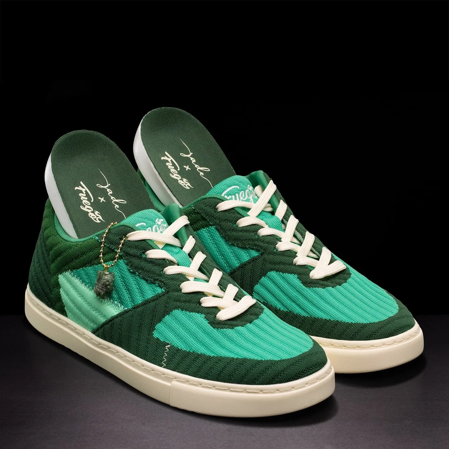 Fuego Sneakers Green Jade Low-top Performance Low-Tops for Dancers