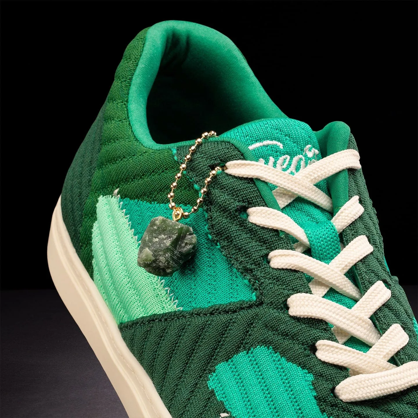 Fuego Sneakers Green Jade Low-top Performance Low-Tops for Dancers