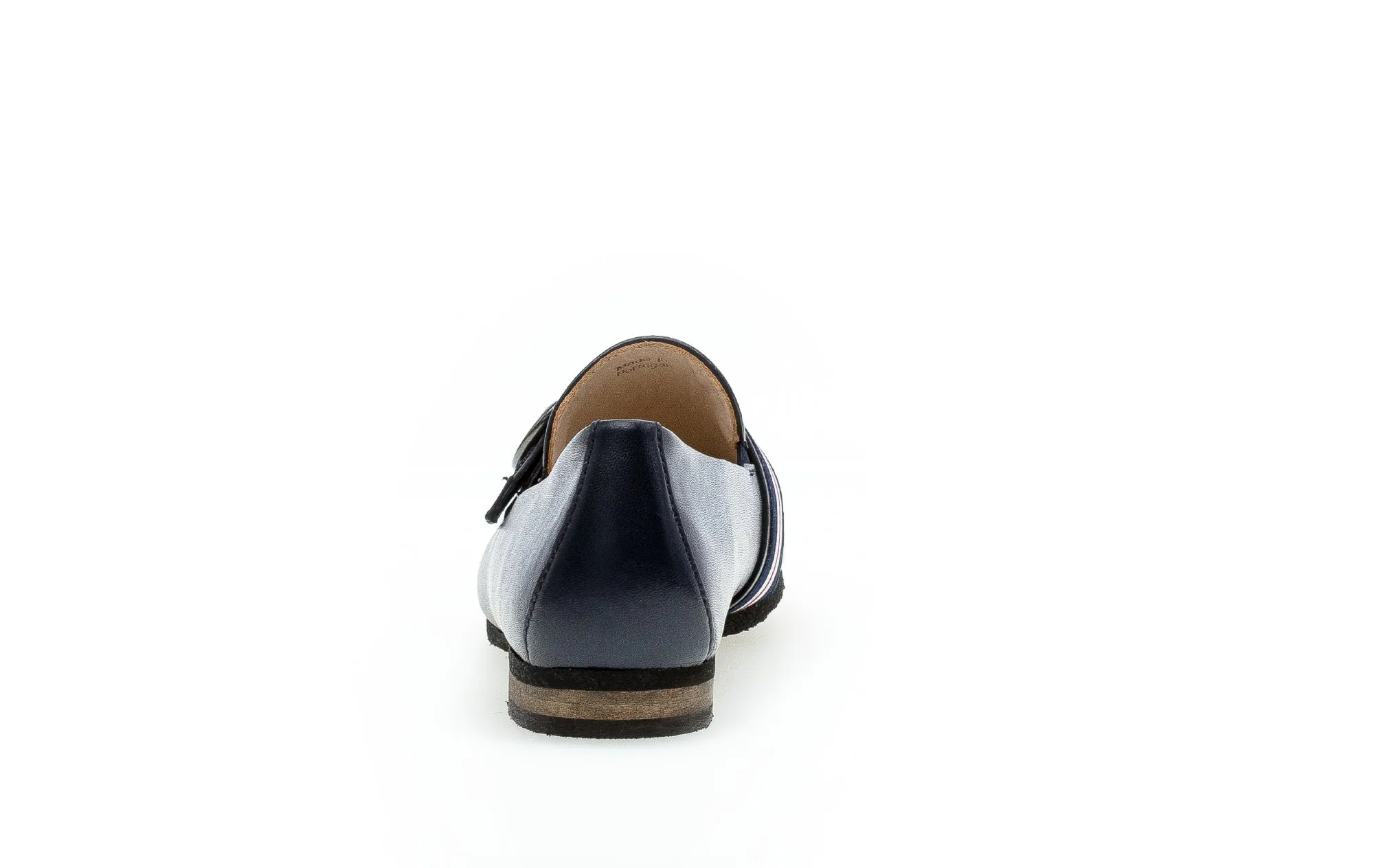GABOR - 42.433.26 LOW HEEL LOAFER - NAVY LEATHER